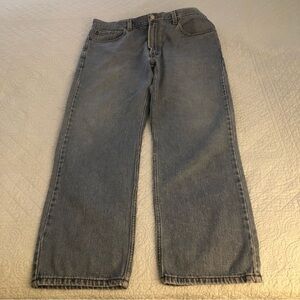 Levi’s 505 regular fit denim jeans. Size 38.